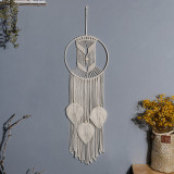 Woven Tapestry Dream Catcher Wall Hanging Leaves Home Decoration