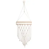 Pure Cotton Rope Hand-Woven Tapestry Shelf Home Wall Decoration Bracket