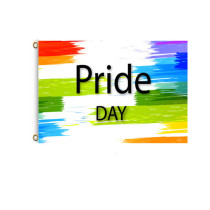Rainbow Stripe Holiday Flag Gay Decorated Gay Flag