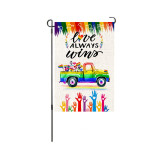 Rainbow Flag Crown Holiday Flags Gay Decoration Gay Flags
