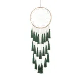 Tassel Dream Catcher Large Circle Lace Home Decoration Pendant