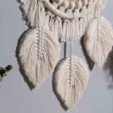 Nordic Mirror Decoration Woven Handmade Cotton Tapestry Mirror Bedroom