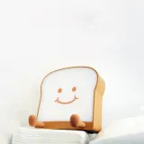 USB Toast Bread Night Light Timing Light Single and Double Side Luminous Bedside Light
