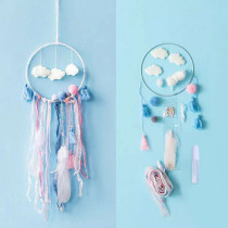 Cloud Dream Catcher Feather Pendant Handmade Material Package