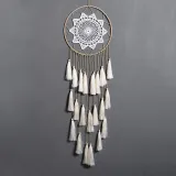 Tassel Dream Catcher Large Circle Lace Home Decoration Pendant