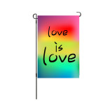 Horizontal Vertical Striped Rainbow Holiday Flag Gay Decoration Gay Flag