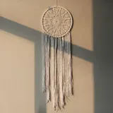 Round Tassel Dreamcatcher Wind Chime Home Decoration