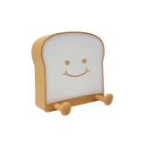 USB Toast Bread Night Light Timing Light Single and Double Side Luminous Bedside Light
