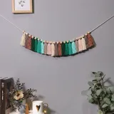 Rainbow Tassel Wall Hanging Wall Decoration Bedroom Decoration Girly Gift