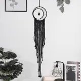 Cotton Thread Woven Moon Pendant Creative Home Wall Decoration Gift