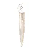 Cotton Thread Woven Moon Pendant Creative Home Wall Decoration Gift