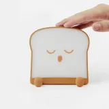 USB Toast Bread Night Light Timing Light Single and Double Side Luminous Bedside Light