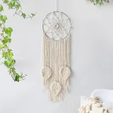 Cotton Woven Iron Ring Pendant Creative Home Wall Decoration Gift