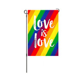 Fist Holiday Flag Rainbow Gay Decoration Gay Flag