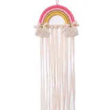 Woven Rainbow Kids Hairpin Hair Accessories Storage With Tiara Organizer