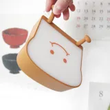 USB Toast Bread Night Light Timing Light Single and Double Side Luminous Bedside Light