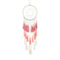 Tassel Dream Catcher Large Circle Lace Home Decoration Pendant