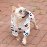 Dog Bear Pattern Raincoats Waterproof with Reflective Strap Jacket
