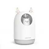 Cute Pet Bear Mini Humidifier USB Colorful Night Light Mute Air Aroma Humidifier