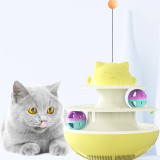 Cat Turntable From Hi Interactive Amusement Plate Track Ball Cat Toy