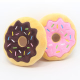Donuts Phonate Squeaky Chew Plush Dog Toys