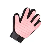 Pink Pet Cat Lashing Cat Gloves Cat Grooming Massage Bathing Silicone Gloves