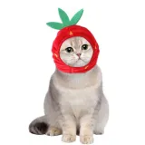 Pet Hat Fruits Styles Cap Adjustable Party Headwear For Cat Dog