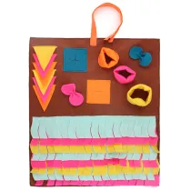 Fashion Removable Stitching Pattern Of Pet Foraging Training Blanket