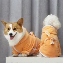 Bathrobe Pet Water Towel Bath Towel Dog Cat Glove Bath Towel Pet Supplies