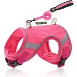 Mesh Breathable Dog Breast Strap Reflective Dog Rope