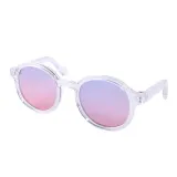 Pet Sunglasses Gradual Round Plastic Frame For Dog Cat