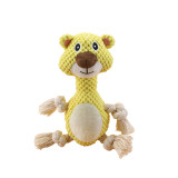 Baby Animal Knitting Phonate Squeaky Chew Plush Dog Toys