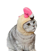 Pet Hat Cartoon Cap Flamingo Octopus Cosplay Party Headwear For Cat Dog