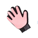Pink Pet Cat Lashing Cat Gloves Cat Grooming Massage Bathing Silicone Gloves