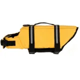 Dog Lifesaver Vests Pure Color with Rescue Handle Safety Swimsuit Preserver for Swimming