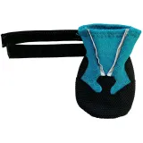Dog Boots Ventilation Meshes Shoes 4PCS with Reflective Strips Rugged Anti-Slip Sole
