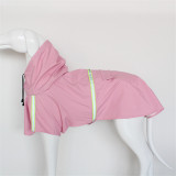 Pet Raincoat Dog Poncho Cloak-Style Reflective Dog Raincoat