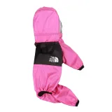 Dog Waterproof Raincoats Lightweight Hood Poncho Jacket with Reflective Strap