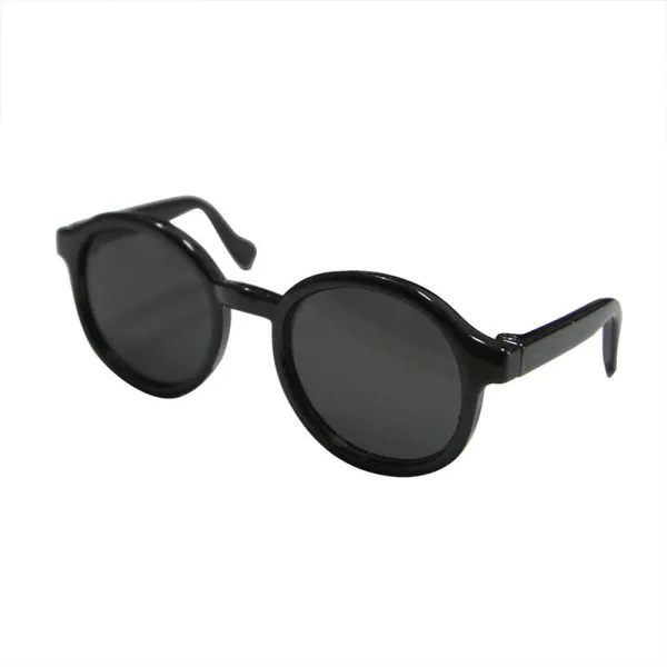 Pet Sunglasses Gradual Round Plastic Frame For Dog Cat