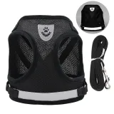 Puppy Reflective Chest Straps Anti-breakaway Breathable Dog Leash