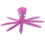 Dog Squeaky Octopus Plush Toys No Stuffing Puppy Teething Durable Interactive Dog Chew Toys