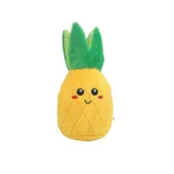 Vegetables Corn Carrot Eggplant Cactus Pineapple Phonate Squeaky Chew Plush Dog Toys