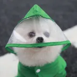 Pet Raincoat Dog Hoodies Onesie Waterproof Rain Jacket Rain Boots Jumpsuit Rain Poncho