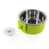 Hanging Hanging Cage Dog Bowl Thickened Reinforced Stainless Steel Dog Bowl