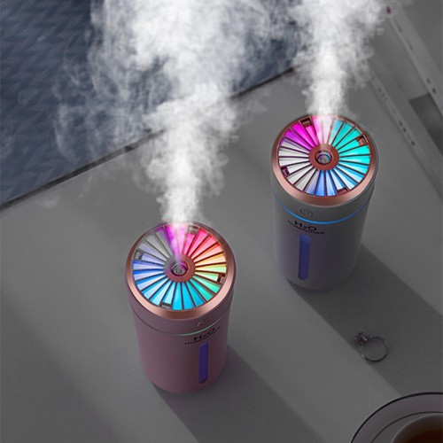 Colorful Aurora USB Air Humidifier Household Car Humidifier