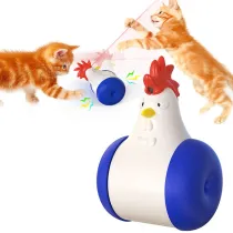 New Electric Sound-Producing Tumbler With Laser To Tease Cat Toy