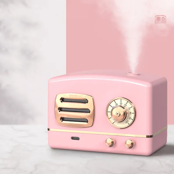 Retro Humidifier Large Fog Volume Home Office Silent Humidifier
