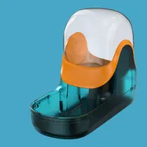 Green Dog Space Drinker Pet Automatic Feeder Drinking Device