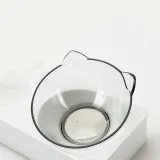 Transparent Automatic Water And Food Anti-Overturning Rice Bowl Dog Bowl