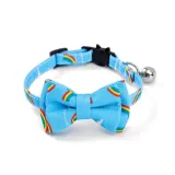Fruit Bowknot Double Bow Removable Safety Clasp Pet Supplies Cat Collar